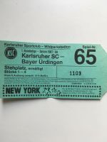 Karlsruher Sportclub : Bayer Uerdingen 1987/88 Nordrhein-Westfalen - Krefeld Vorschau