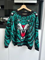 Pullover Animalprint wie Kenzo petrol S Dresden - Blasewitz Vorschau