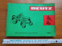 Deutz D50 S und D55 - Ersatzteilliste - Original aus 1962 Niedersachsen - Göttingen Vorschau