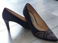 Pumps dunkelblau Gr. 38 Gabor Hessen - Limeshain Vorschau
