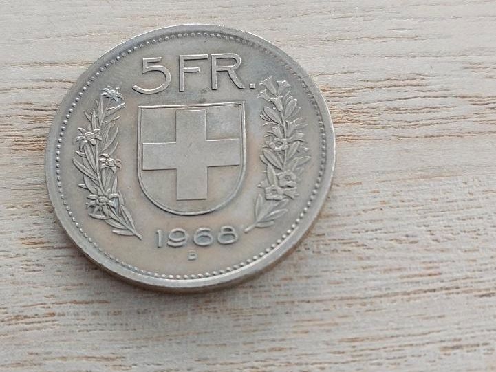 Alte Münze von 1968 in Bockhorn