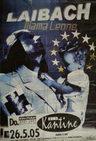 Tour Plakat Poster LAIBACH Mama Leone 2005 Industrial Art NSK Köln - Ehrenfeld Vorschau