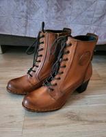 Bugatti Lederstiefel Gr. 37 Braun Neu mit Absatz Flensburg - Mürwik Vorschau