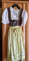 Hell grünes/ braunes Dirndl inkl Bluse und Kette Nürnberg (Mittelfr) - Nordstadt Vorschau