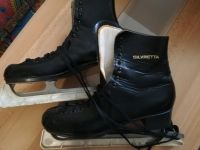 Herrenschlittschuhe, schwarz, Gr. 45, Silvretta, mit Kuvenschoner Köln - Kalk Vorschau