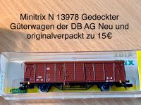 Spur N Minitrix 13978 Gedeckter Güterwagen der DB AG Neu Kreis Pinneberg - Borstel-Hohenraden Vorschau