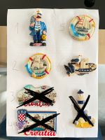 Kroatien Croatia Magnet Urlaub Kühlschrankmagnet Souvenir Aachen - Verlautenheide Vorschau