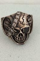 Skull, Totenkopf Ring Silber Bayern - Frasdorf Vorschau