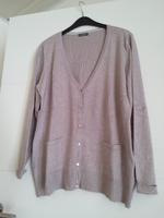 Strickjacke, Jacke, Gr. XL, beige mit Taschen, yessica Nordrhein-Westfalen - Ense Vorschau