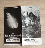Prospekt / Broschüre / Führer Neuhaus an der Pegnitz -- 60er (?) Bayern - Weißenburg in Bayern Vorschau