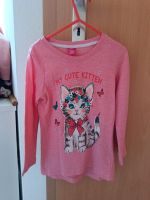 Shirt langarm Katze 110 Mecklenburg-Vorpommern - Greifswald Vorschau