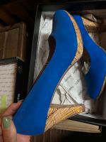 Neue Wildleder Bugatti Pumps blau Saarland - Schwalbach Vorschau