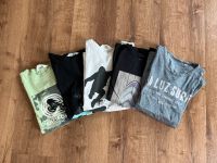 5x T-Shirt Gr. 170 Jungen H&M Quicksilver Schleswig-Holstein - Tangstedt  Vorschau