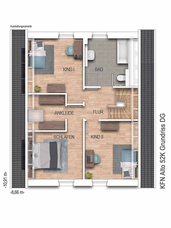 KFN-förderfähiges Einfamilienhaus 125 m² - voll ausgestattet - Heinz von Heiden GmbH Massivhäuser in Stade