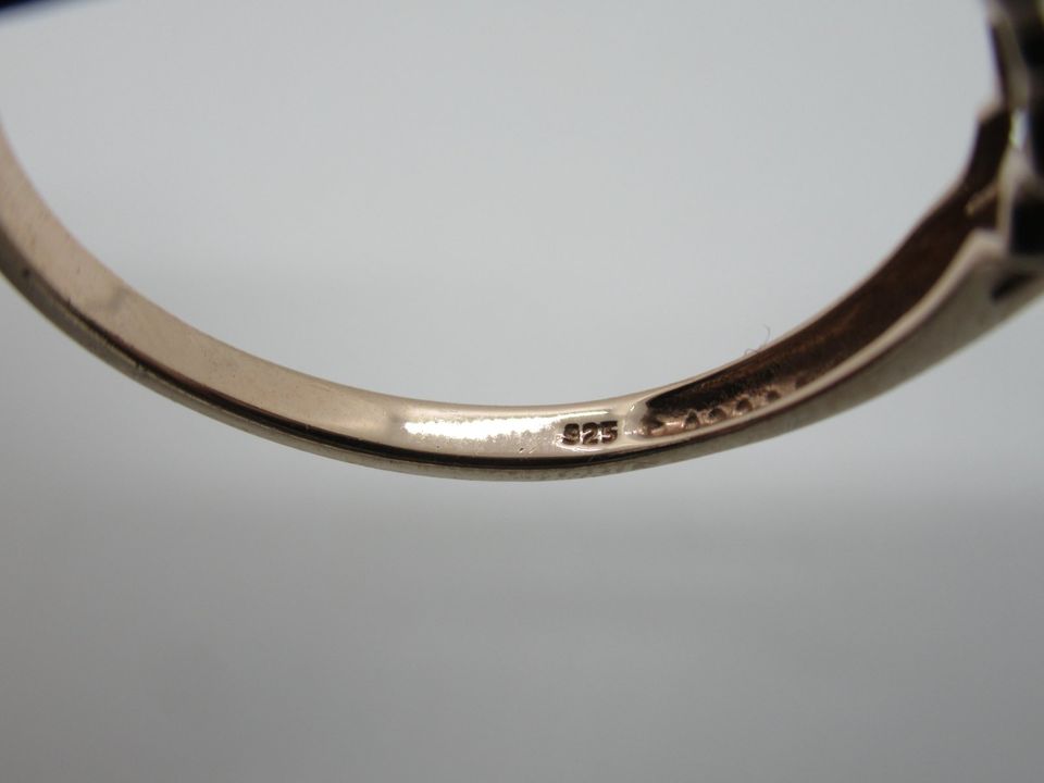 Damen Ring Cavill 925er Silber vergoldet 22 mm DM in Goslar
