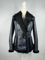 Burberry Damen Shearling Trenchcoat Mantel Jacke Blau Gr. 36 Bayern - Wolnzach Vorschau