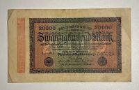 Inflationsgeld 1923 Reichsbanknote 20000 Mark Leipzig - Engelsdorf Vorschau