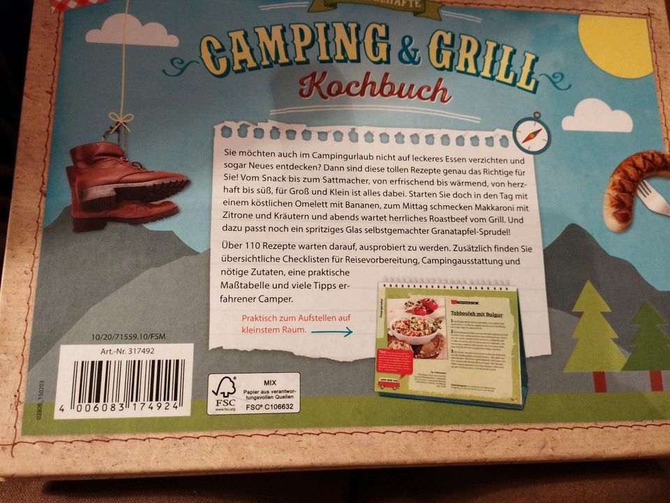 Rezepte Camping und Grill Kochbuch neuwertig in Altusried