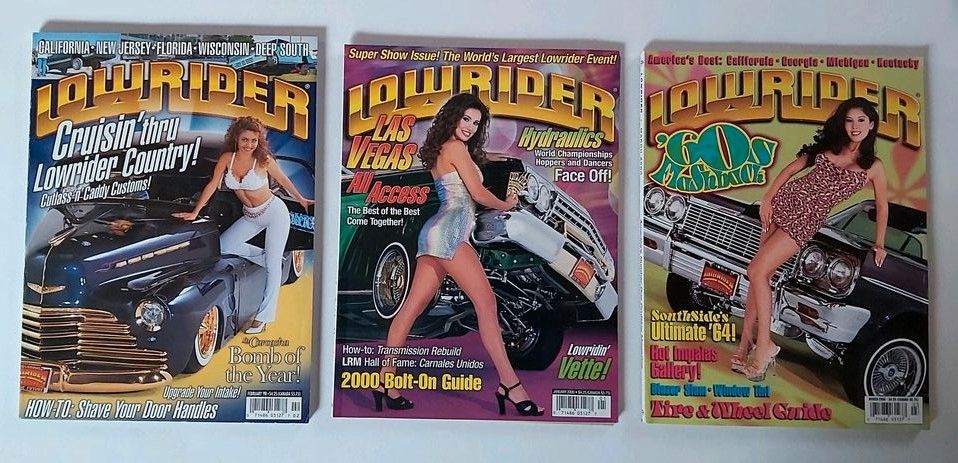 Lowrider 15x Zeitschrift amerikanisches Magazin Amerika Auto in Leinburg