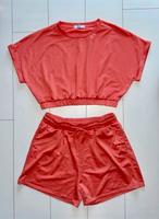 Only Crop Top Shirt + Shorts Hose Kein Neon Orange Aprikose ? Östliche Vorstadt - Hulsberg Vorschau
