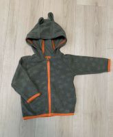 Gr. 74 Fleecejacke Überzieher Sterne Khaki grün orange cool Ohren Nürnberg (Mittelfr) - Aussenstadt-Sued Vorschau