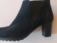 Neue /Echtes Leder/ Damen Salamander Stiefeletten schwarz Hessen - Flieden Vorschau