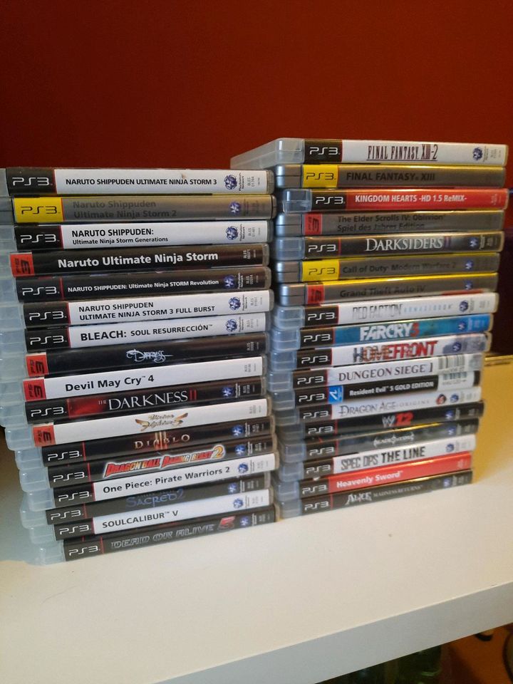 Playstation PS3 Spiele Naruto Diablo Final Fantasy etc. in Kaltenkirchen