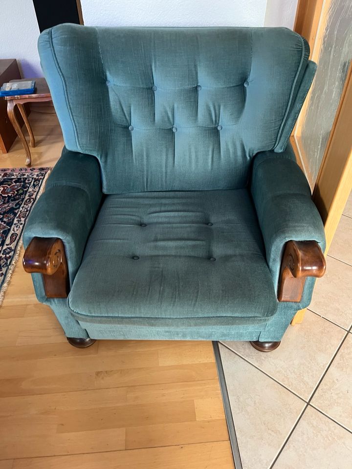 Sofa und Sessel zu verschenken. Vintage Style in Frickingen