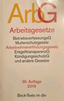 Arbeitsgesetze (ArbG) - Stand: 1. Juli 2019 (dtv) Sachsen - Klingenthal Vorschau