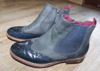 Tamaris Chelsea Boots Leder Schuhe Stiefel Gr.38 dunkelblau Dortmund - Holzen Vorschau