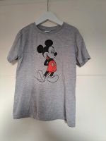 T-shirt Mickey Maus Gr. 122/128 grau Sachsen - Delitzsch Vorschau