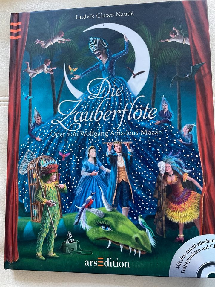 Buch mit CD Zauberflöte, L Glazer-Naudé in Mannheim