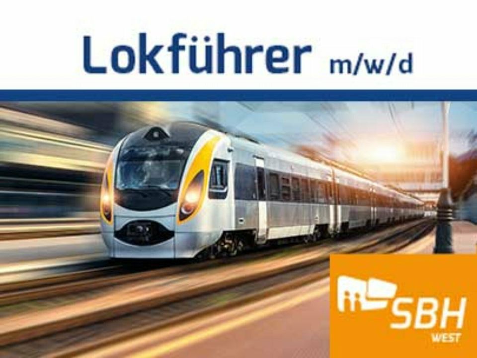 In Duisburg: Ausbildung zum Lokführer mit Jobgarantie   m/w/d in Moers