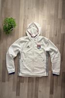 Adidas Olympique Lyon Jacke – Weiß mit Kapuze Köln - Porz Vorschau