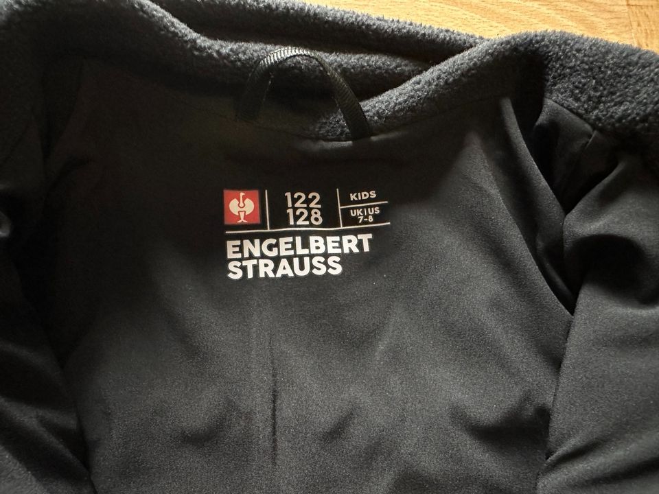 Engelbert Strauss Hybrid Jacke Fleecejacke 122 128 schwarz in Fulda