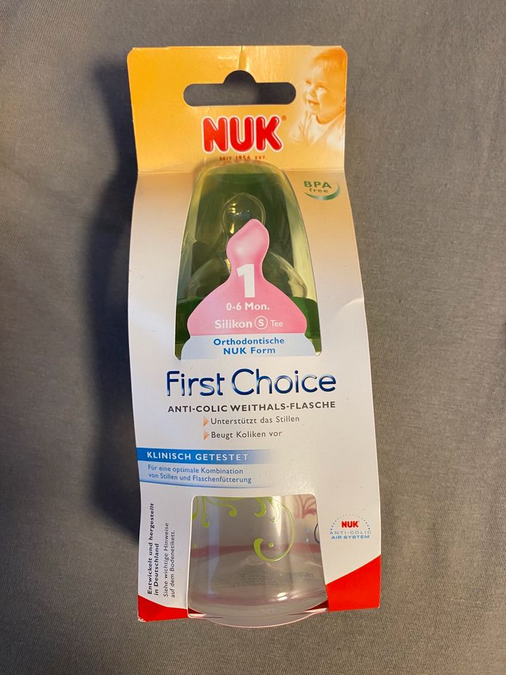 Nuk First Choice Flasche Baby neu ovp in Rostock