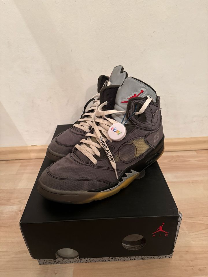 Jordan 5 Retro Off-White Musselin in Dresden