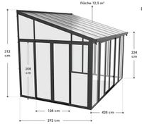 Juskys Wintergarten 12 5 m2 Sachsen-Anhalt - Calbe (Saale) Vorschau