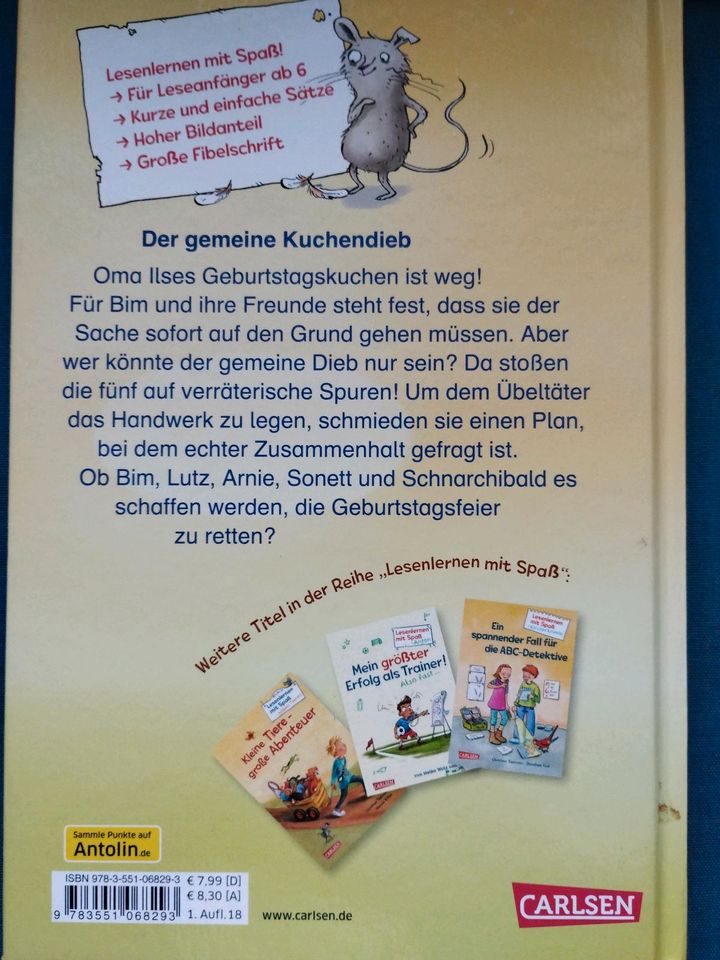 Bim, die Zauselmaus    Der gemeine Kuchendieb in Schlüchtern