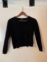 Benetton Strickjacke schwarz Gr. S Nordrhein-Westfalen - Lohmar Vorschau