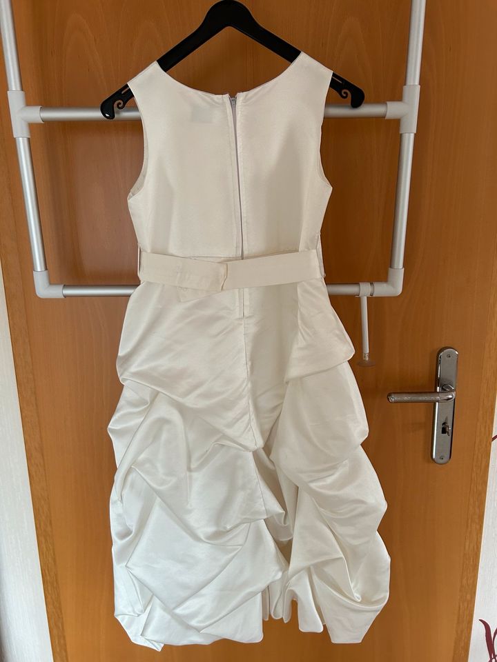 Kommunionskleid creme-weiß 140 (Größe10) Festliches Kleid in Salzgitter