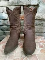 Cowboystiefel Buffalo El Dorado Naturleder braun aus 1990 Frankfurt am Main - Nordend Vorschau