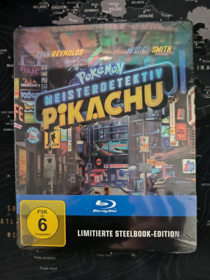 Ungeöffnet Meisterdetektiv Pikachu Limitierte Steelbook Edition in Berlin