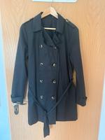 Trenchcoat, Mantel in schwarz Gr. 40 Niedersachsen - Jever Vorschau