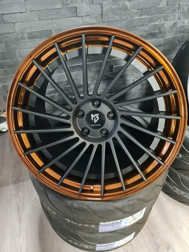 4xNEUE MB Design VR3.2 Felgen 19Zoll 5x112 8,5x19 ET45 VW/Audi in Krostitz