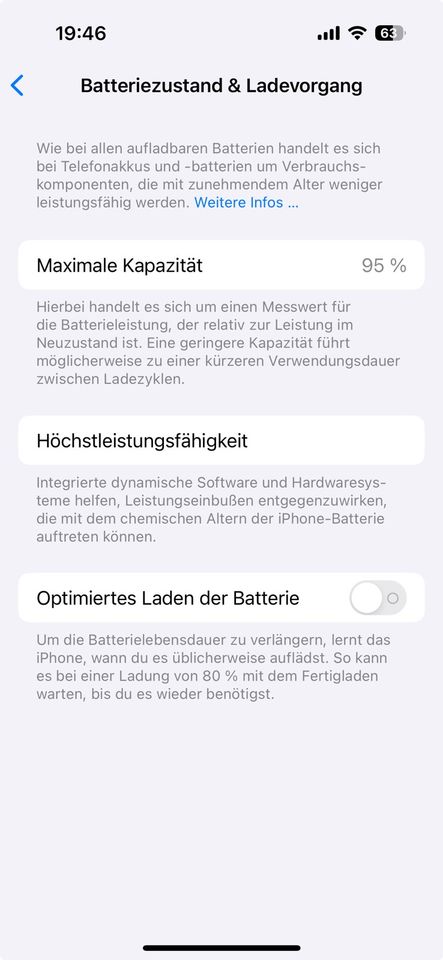 iPhone 14 Pro 128 GB Deep Purple Restgarantie wie Neu in Gerbstedt