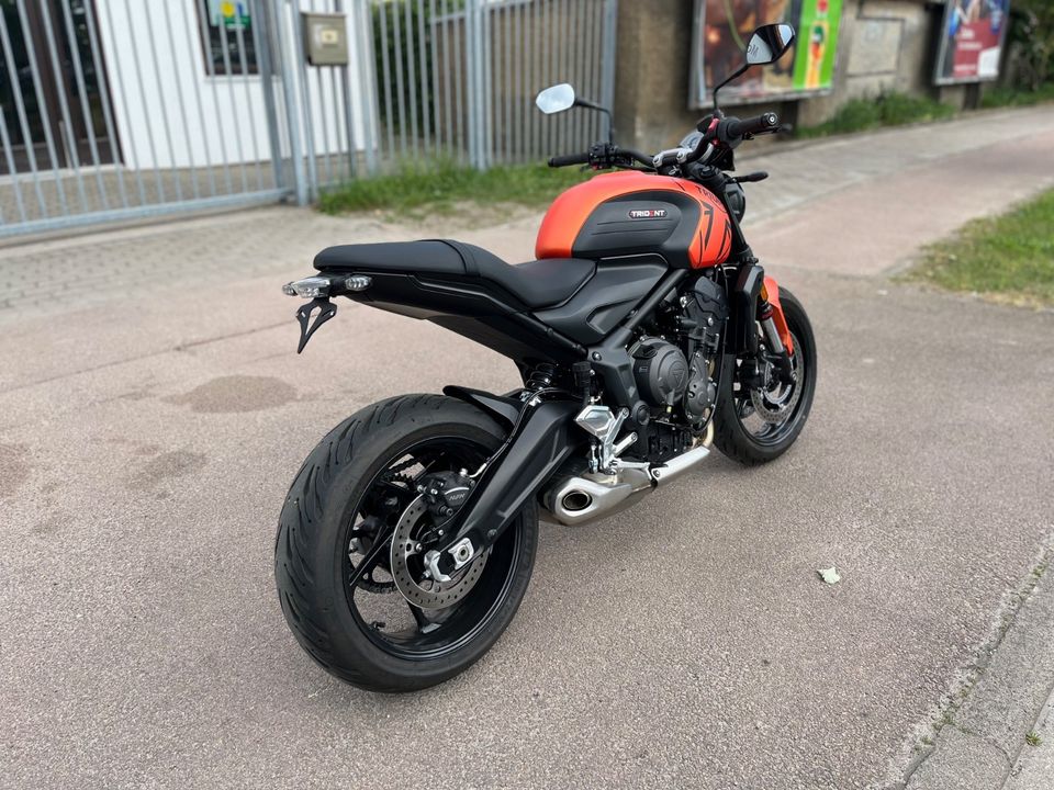 Triumph Trident 660 in Lutherstadt Wittenberg