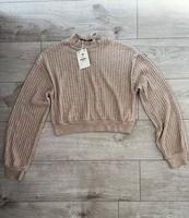 Bershka Pullover Pulli Sweater M beige Strick neu mit Etikett Brandenburg - Potsdam Vorschau