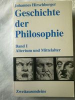 Hirschberger Philosophie Geschichte Wissenschaft Erkennen Denken Baden-Württemberg - Albstadt Vorschau