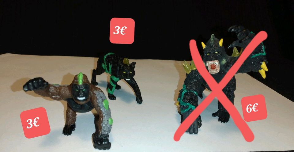 Schleich Figuren Feuer, Eis, Eldrador in Hille